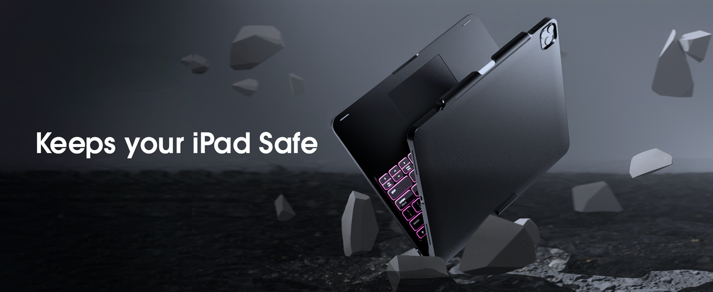 ipad pro 13 inch case with keyboard iPad pro 12.9 case with keyboard iPad Air 13 inch Case Keyboard