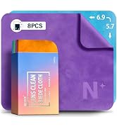 iGeyzoe 8-Pack Microfiber Lens Cleaning Cloth, Lint-Free & Scratch-Free, Instantly Cleans Glasses...