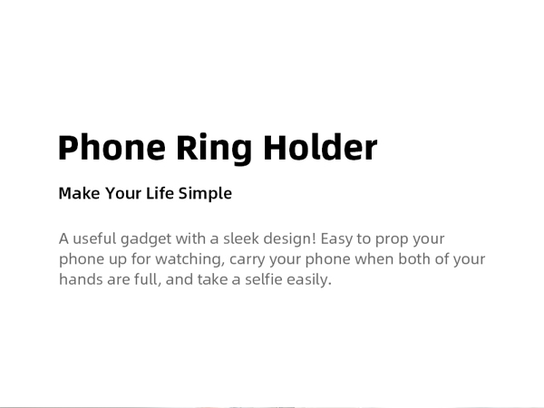 phone ring holder