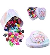 choicbaby 80PCS Baby Hair Clips for Girls 16 Different Variety of Colors Cute Baby Hair Accessori...
