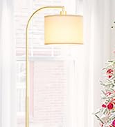 gold floor lamp
