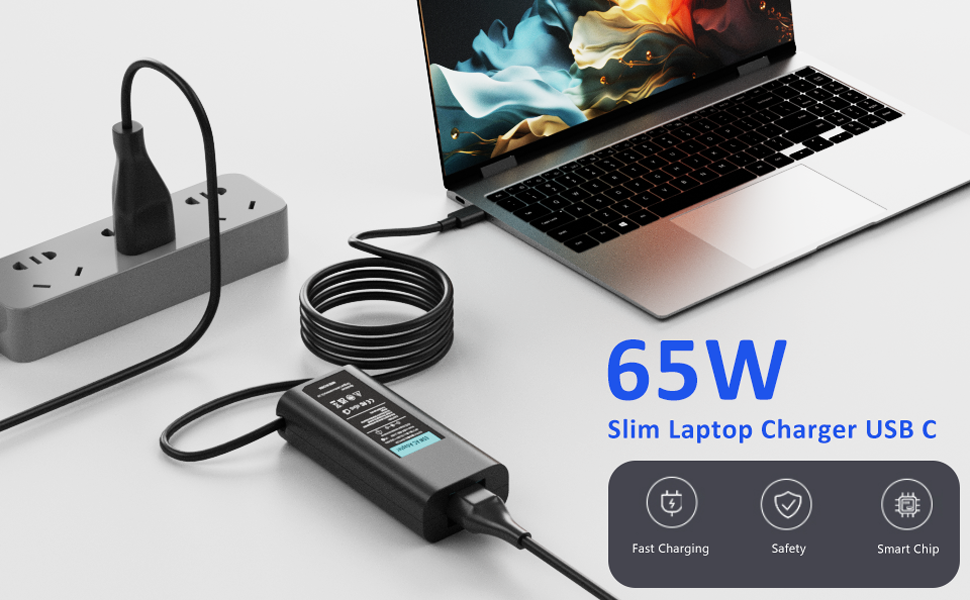 dell 65w laptop charger usb c