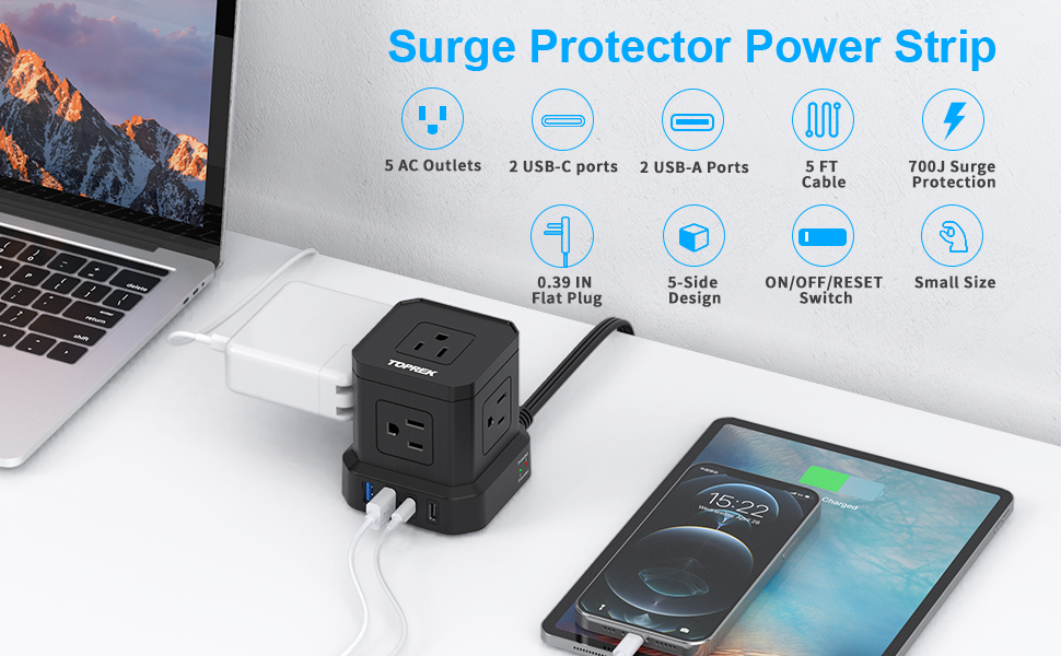 Surge Protector Power Strip