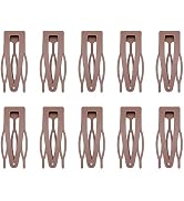 10 Pcs Double Grip Hair Clips, Sightor Metal Snap Hair Clips Hair Barrettes for Women Hair Making...