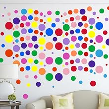 Polka dot decals application