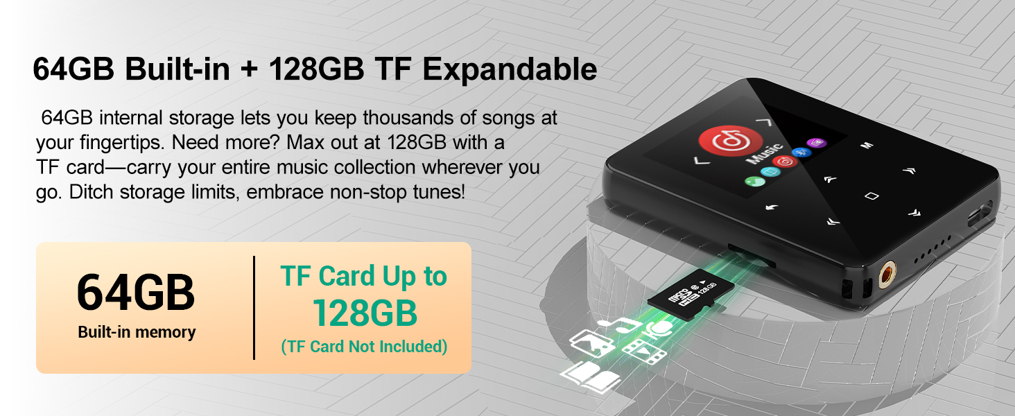 mp3 player with 64GB