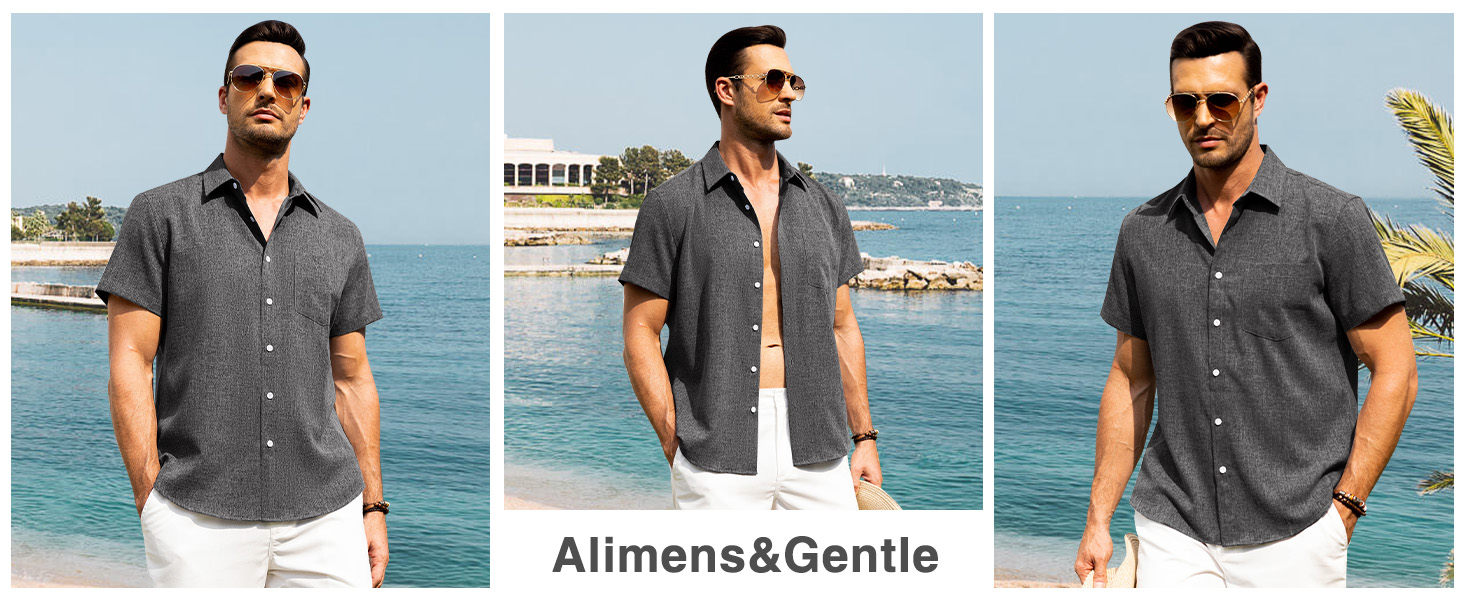 Wrinkle Free Casual Vacation Beach Summer Tops