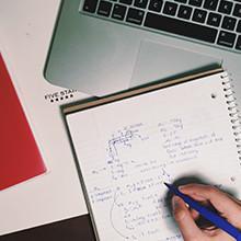 taking notes