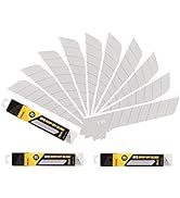 DOWELL 18mm Snap Off Blades SK5 Utility Knife Retractable Blades Box Cutter Blades (30pc)