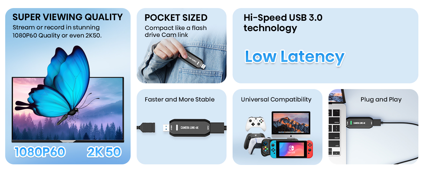 DigitPro Cam Link 4K