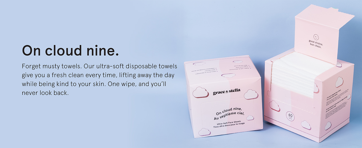 Grace and Stella Ultra-soft Face Towels