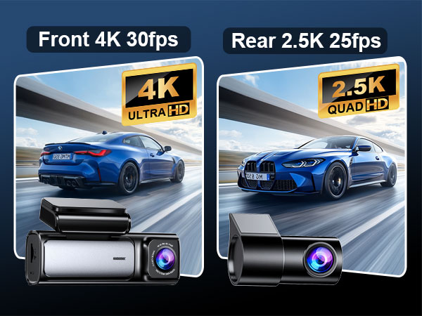 4k dash cam