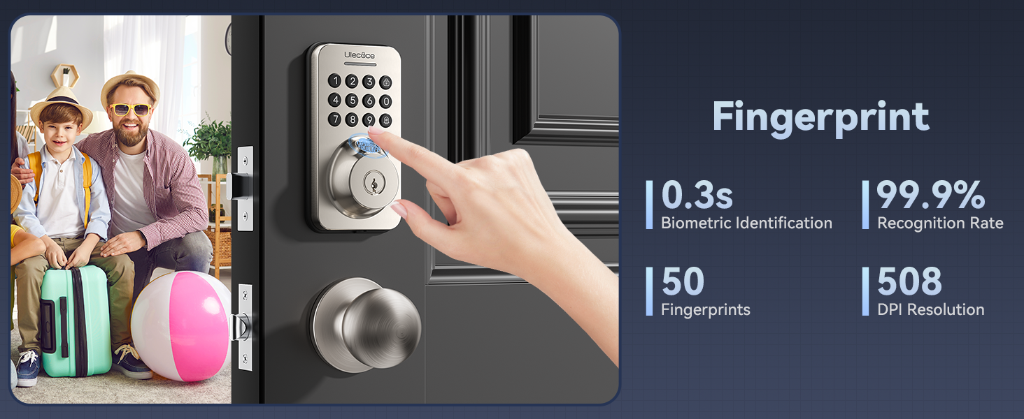keyless entry door lock