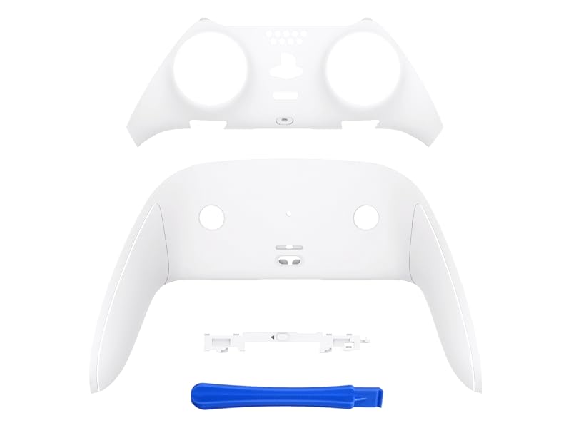 eXtremeRate Top Bottom Decorative Trim Shell For ps5 Edge Controller Replacement Shell Plates Cover
