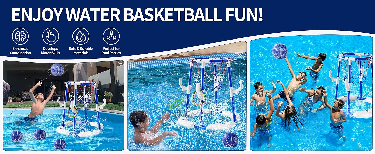 pool basketball hoop