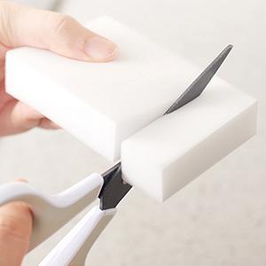 Magic Eraser Sponge can be cut and used