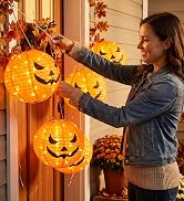 solar pumpkin lights