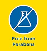 Free from Parabens
