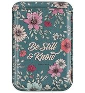 Christian Art Gifts Magnetic Phone Wallet for Women: Be Still Encouraging Scripture, MagSafe Comp...