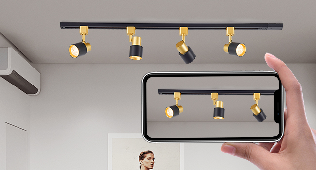 LED track lighting heads