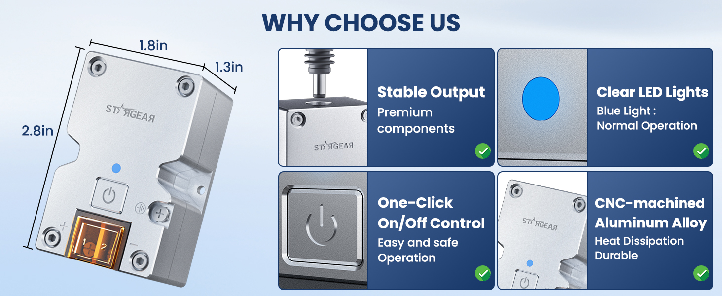 Starlink Mini 12V Adapter