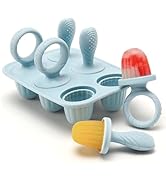 Silicone Baby Popsicle Molds with Sticks, Mini Popsicles Molds for Babies Breastmilk Popsicle Mol...