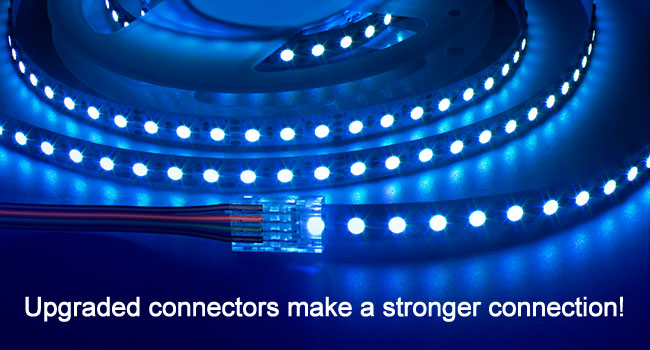 rgbzone 4 pin led strip connector
