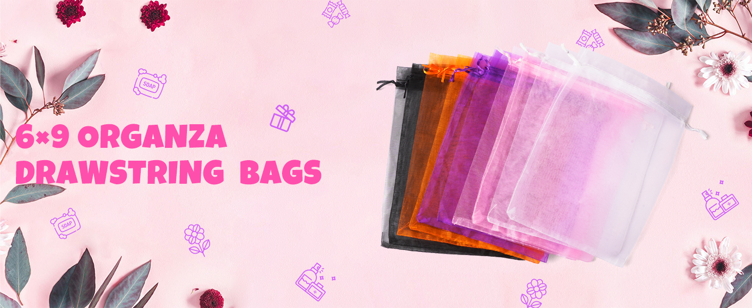 6x9 organza bags