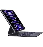 AUSDOM iPad Pro 12.9 Keyboard: Magnetic Floating Magic-Style Bluetooth Keyboard Case with Smart T...