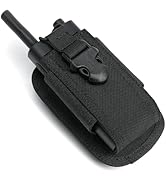TACNEX Universal Radio Holster Tactical Radio Holder Elastic Walkie Talkies Pouch Two Ways Radio ...