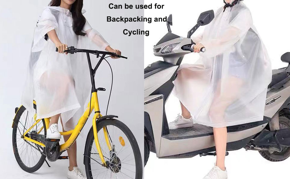 Unisex Rain coat for cycling