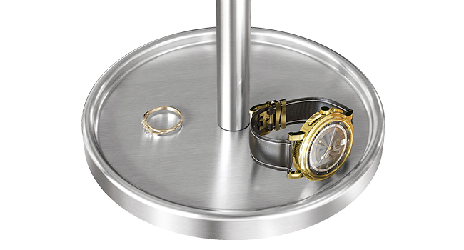 hand towel holder with storage base