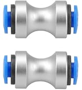 2pcs Teflon Feed PTFE Tube Connector, Aluminum Alloy & POM High Flow 3D Printer Fitting - Compati...