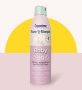 Coppertone Pure and Simple Baby Sunscreen Spray SPF 50