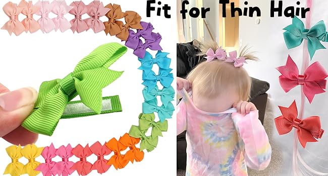 fit for thin hair baby clip