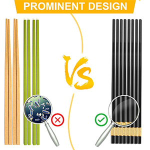 chopsticks fiberglass dishwasher safe japanese chopstick reusable for food chinese sticks wooden