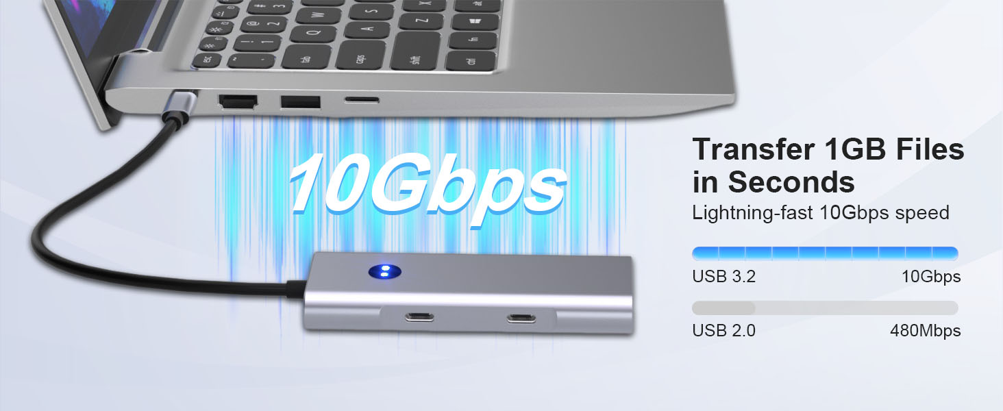 usb c dock usb 3.2 hub