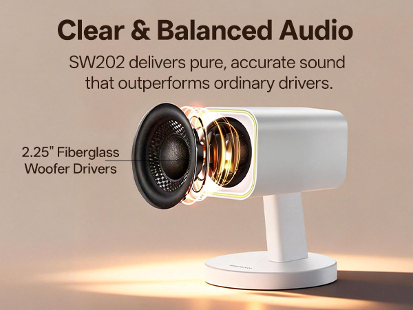 CLEAR&BALANCED AUDIO