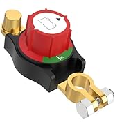 Top Post Battery Disconnect Switch, MecRecare Battery Cut Off Switch 12V-48V Heavy Duty Battery S...