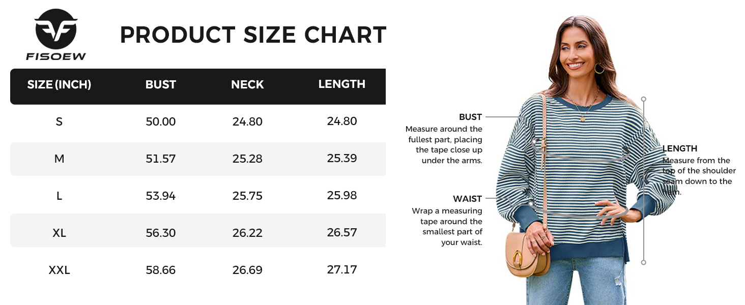 womens size chart