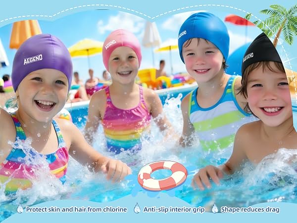 kids swim cap