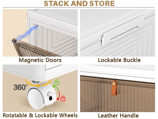 storage bins with lids
