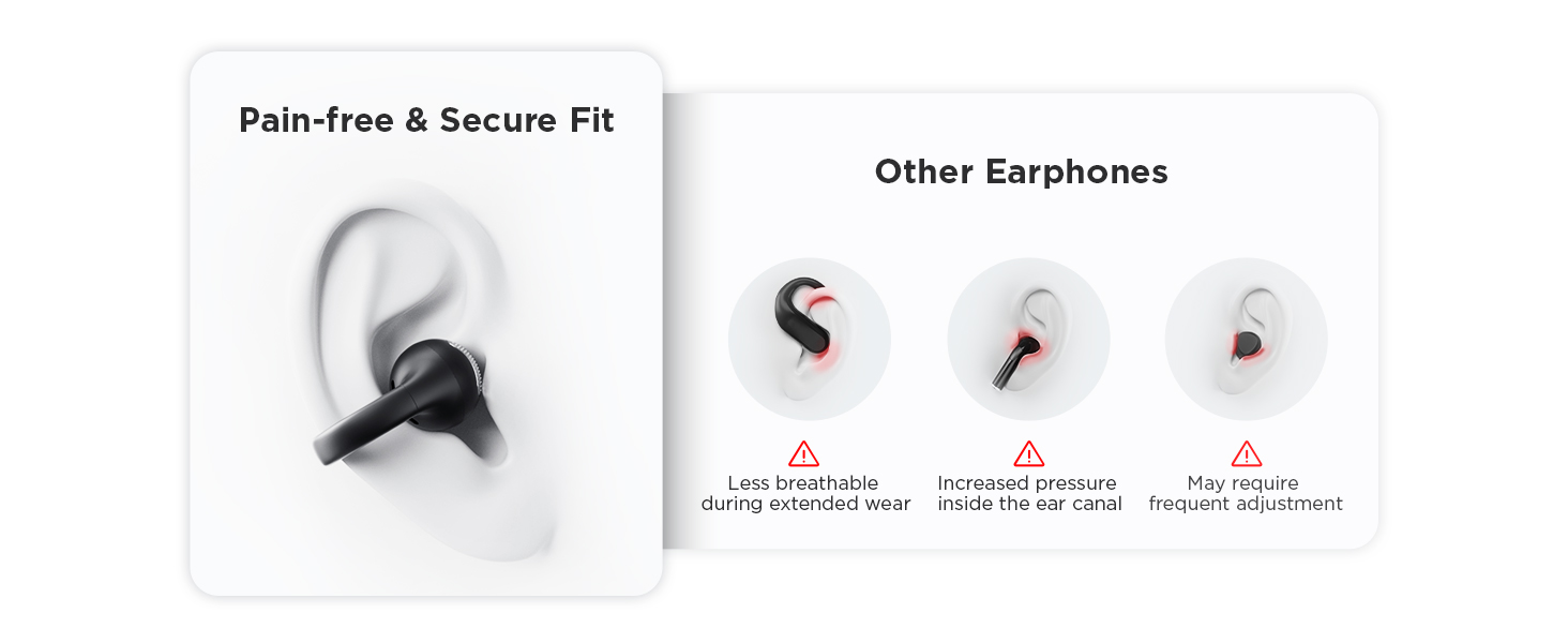 clip-on open-ear earbuds