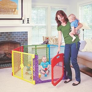 Baby at gate