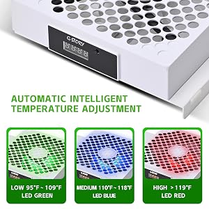 RGB LED cooling fan