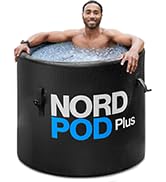 LifePro NordPod Plus Recovery Ice Tub – Portable Cold Plunge Tub with Drop-Stitch Construction – ...