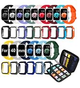 15pack apple watch bands case and organizer
