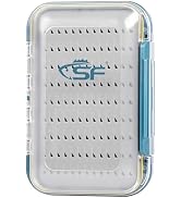 SF Large Waterproof Fly Box For Fly Fishing Double Sided Clear Lid Ice Fishing Jig Head Tackle Bo...
