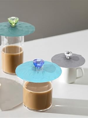 Cup Covers for Drinks, Silicone Cup Covers, Drink Cover, Silicone Lids for Cup