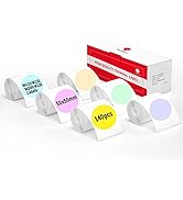 6-Roll Phomemo Color Round Label 1.96